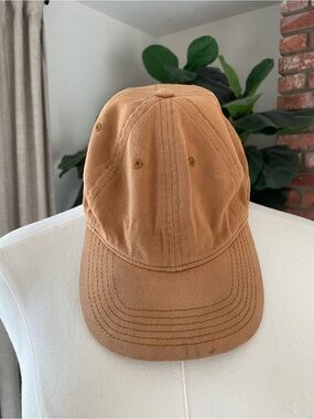 Classic Tan Cotton Baseball Cap